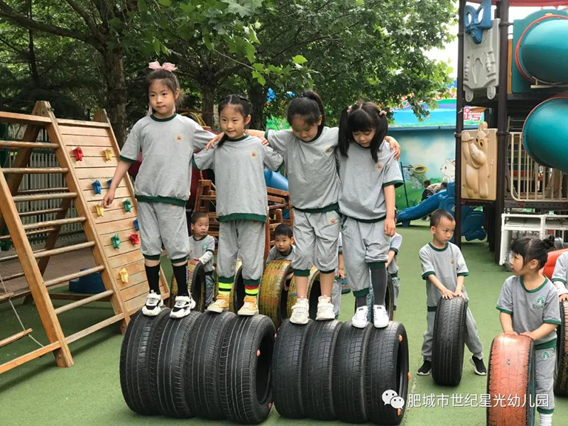 山(shān)東省肥城市世紀星光幼兒園：出汗有(yǒu)這麽多(duō)好處，請讓孩子們運動起來吧！